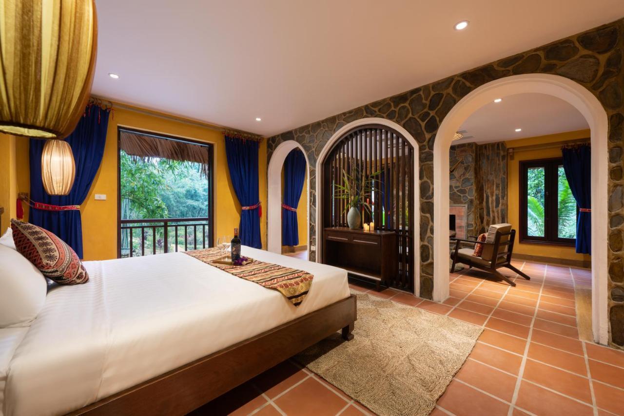 Panhou Retreat Hotell Ha Giang Exteriör bild