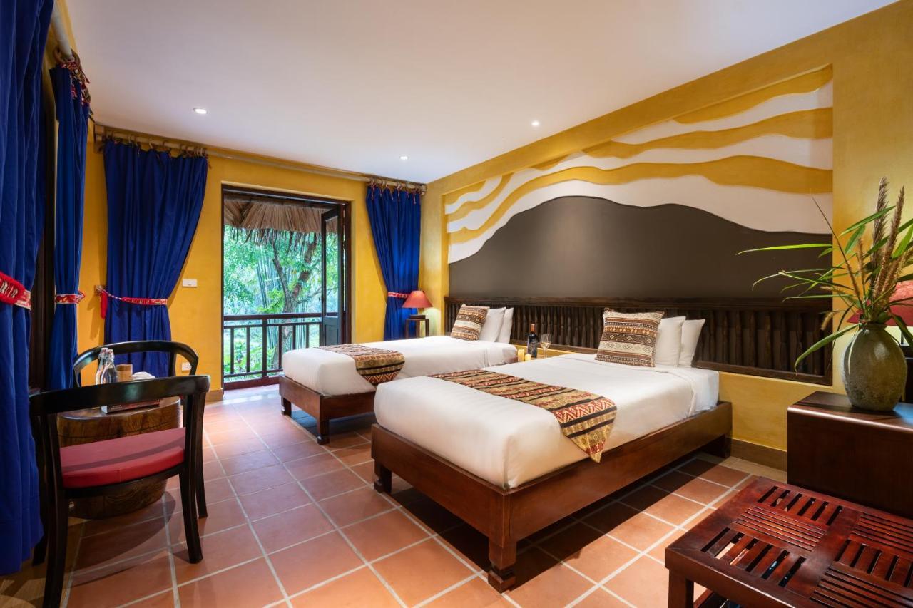 Panhou Retreat Hotell Ha Giang Exteriör bild
