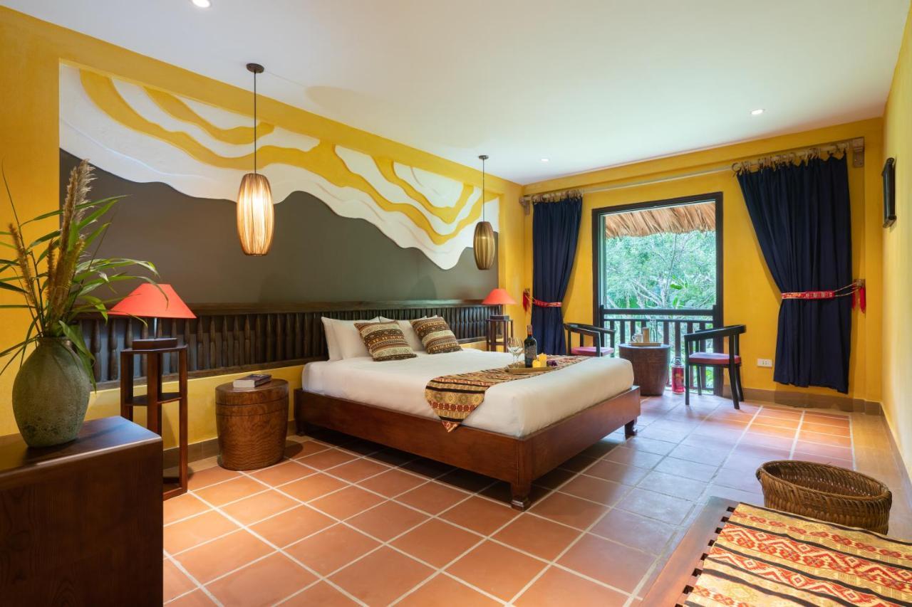 Panhou Retreat Hotell Ha Giang Exteriör bild
