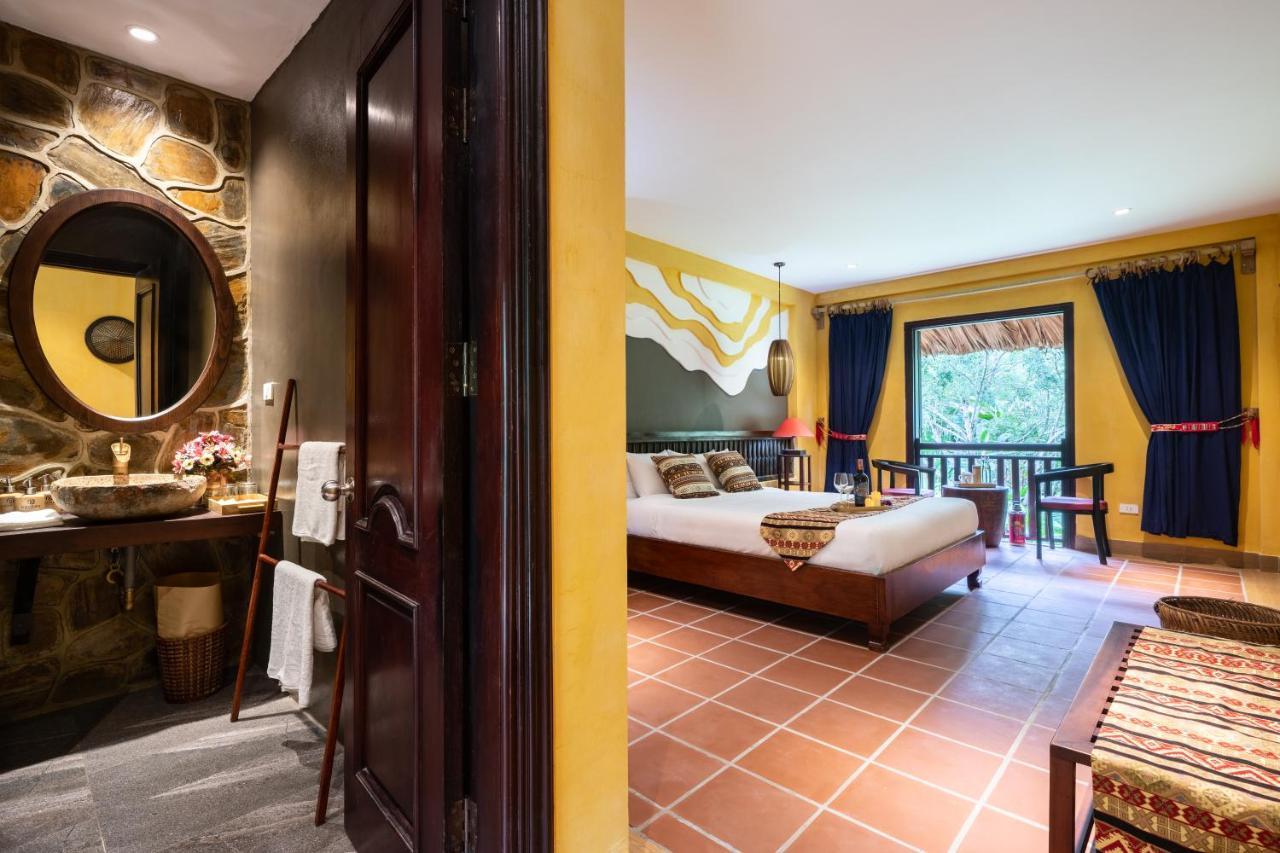 Panhou Retreat Hotell Ha Giang Exteriör bild
